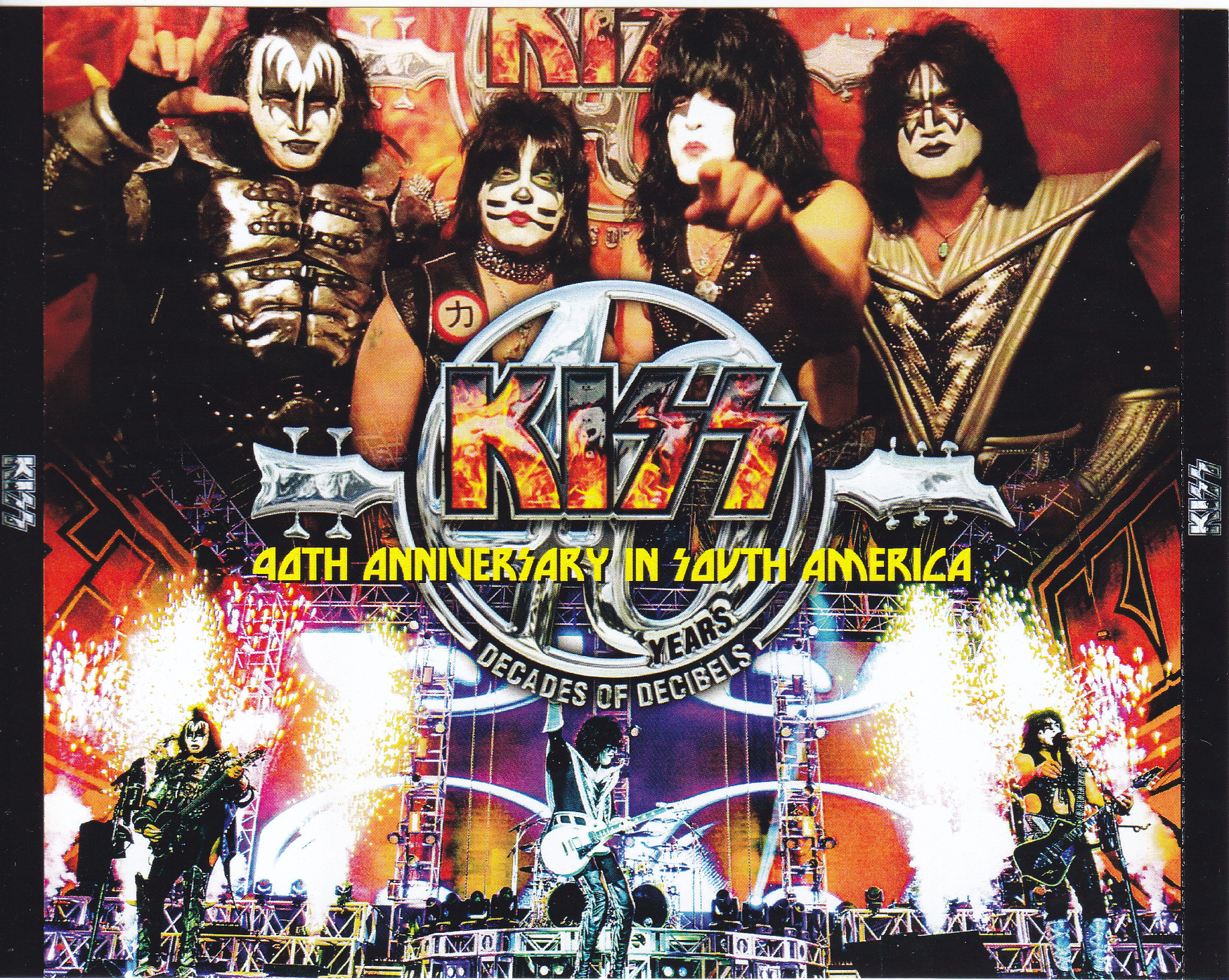 KISS / 40th Anniversary In South America / 2CDR + 1DVDR GiGinJapan