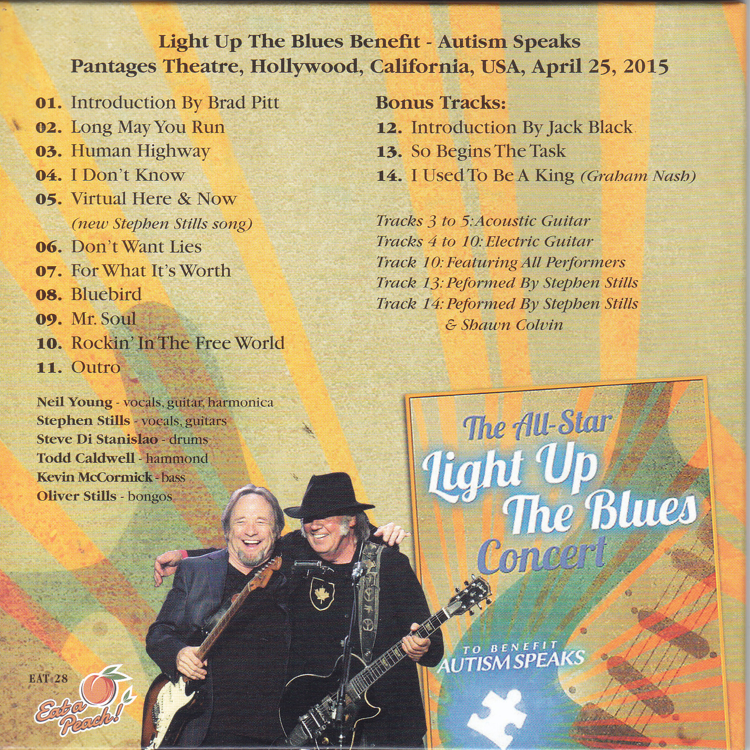 GiGinJapan Neil Young & Stephen Stills / Light Up The Blues / 1CD Digipak