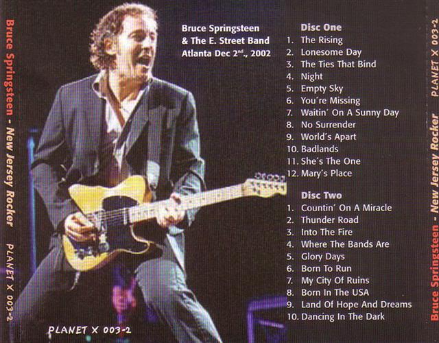 Bruce Springsteen & The E Street Band / New Jersey Rocker / 2CD ...