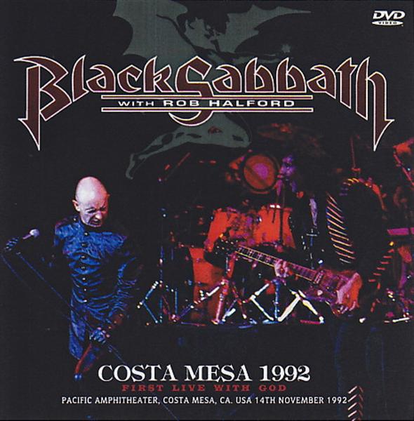 Black Sabbath With Rob Halford / Costa Mesa 1992 / 1 DVDR – GiGinJapan
