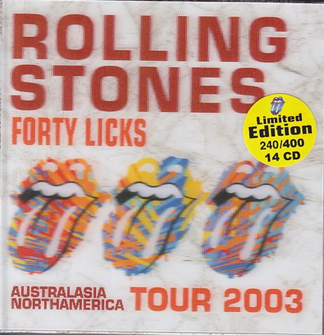 Rolling Stones / Forty Licks Tour 2003 / 14CD Box Set – GiGinJapan