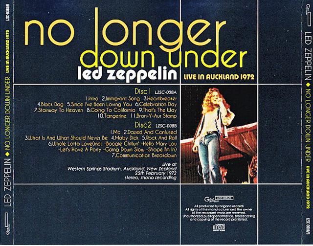 Led Zeppelin/Going To Aucklandコレクターズアイテムになります