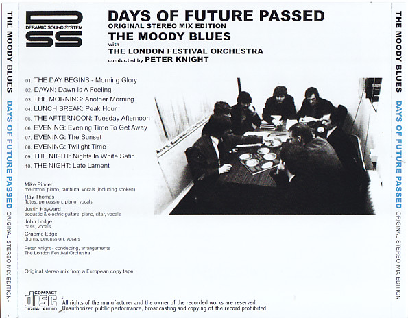 Moody Blues / Days Of Future Passed / 1CD – GiGinJapan