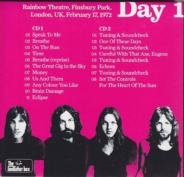 Pink Floyd / Complete Rainbow Tapes / 8CD Box Set – GiGinJapan