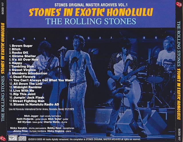 Rolling Stones / Stones In Exotic Honolulu /1CD – GiGinJapan