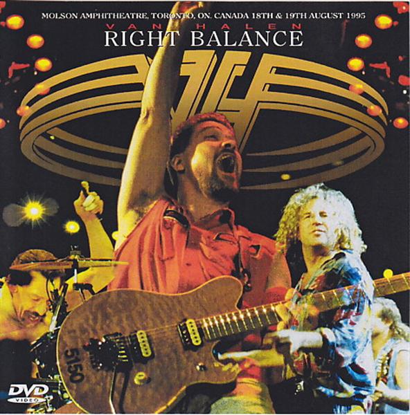 Van Halen / Right Balance / 1 DVDR – GiGinJapan