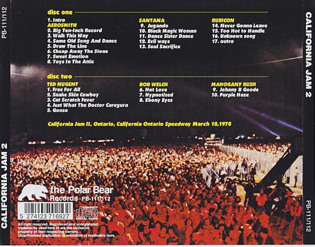 Various Artists / California Jam 2 / 2CD – GiGinJapan