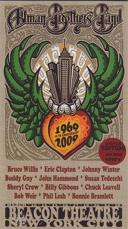 Allman Brothers Band / Beacon Theatre 2009 / 4DVD Long Box Set