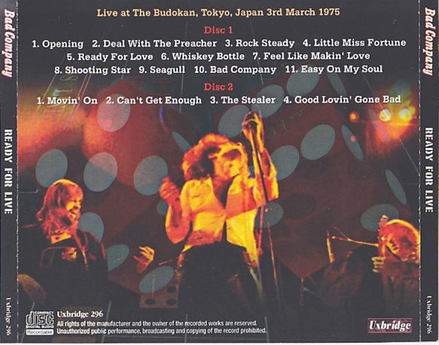 美しい 洋楽 BAD 1975 LIVE & 1975 BUDOKAN COMPANY/ 洋楽 - blogs 