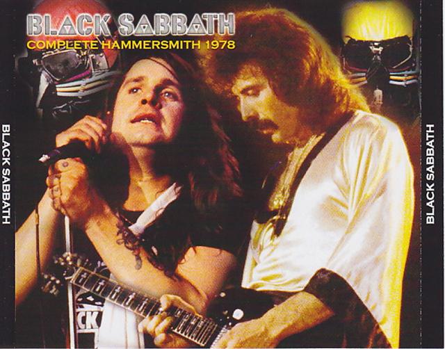 Black Sabbath / Complete Hammersmith 1978 / 3CDR – GiGinJapan