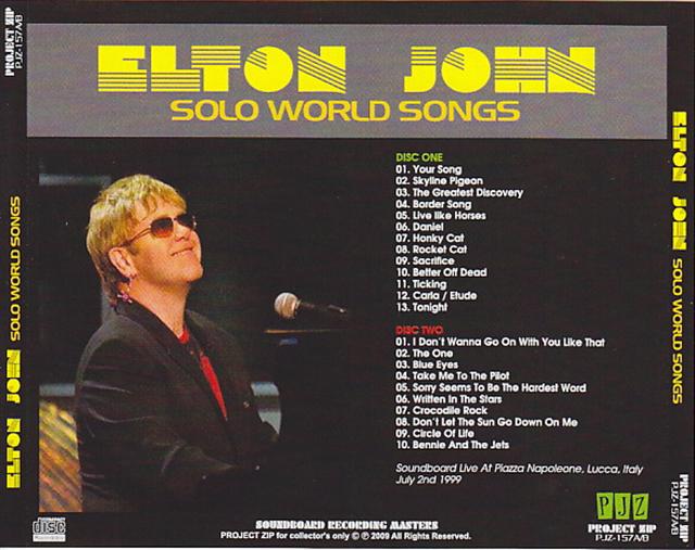 Elton John / Across The America /1DVDR – GiGinJapan