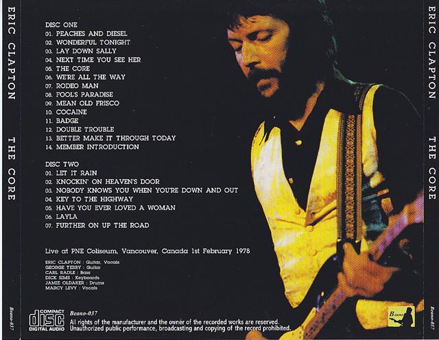Eric Clapton / Core / 2CD – GiGinJapan