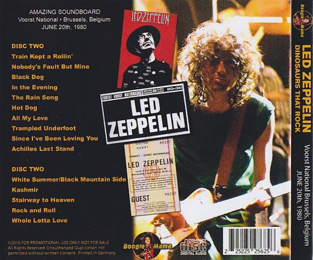 Led Zeppelin / Dinosaurs That Rock / 2CD Foldup Papercase – GiGinJapan