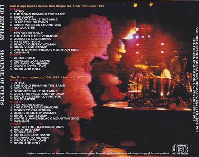 Led Zeppelin / Sequence Of Events / 6CD – GiGinJapan