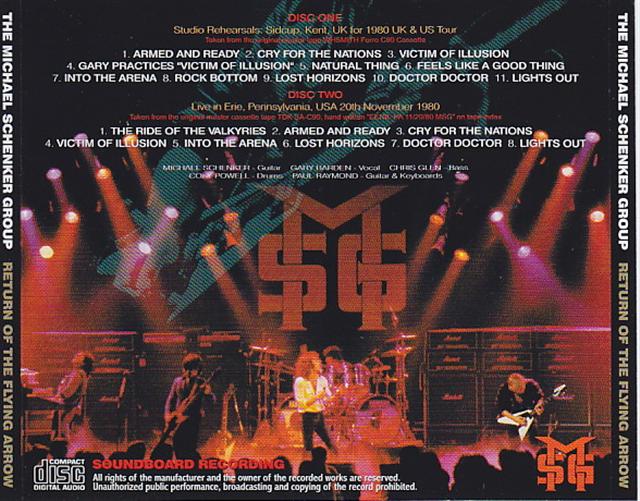 Michael Schenker Group / Return Of The Flying Arrow / 2CD – GiGinJapan