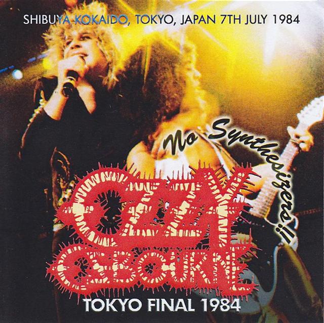 Ozzy Osbourne / Tokyo Final 1984 / 1 CDR – GiGinJapan