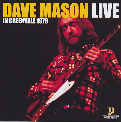 Dave Mason / Live In Greenvale 1976 / 2CDR – GiGinJapan