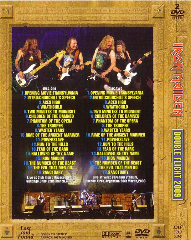 Iron Maiden / Double Flight 2009 /2DVDR – GiGinJapan