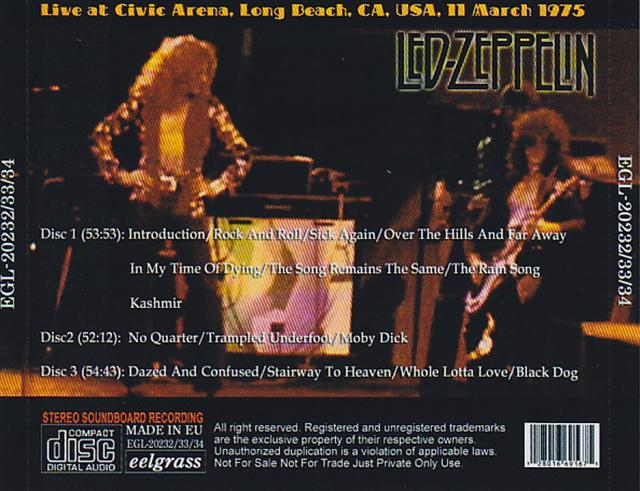 Led Zeppelin / Long Beach Californication / 3CD – GiGinJapan