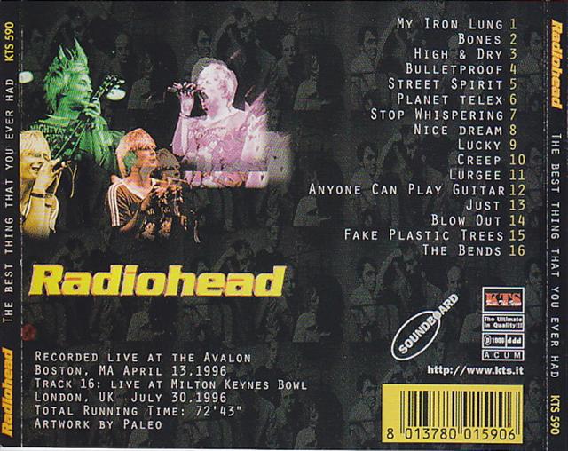 Radiohead / The Best Thing That You Ever Had / 1CD – GiGinJapan