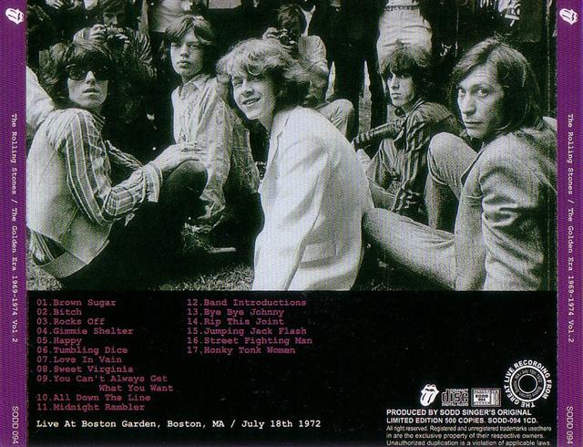 Rolling Stones / The Golden Era 1969 – 1974 Vol 2 / 1CD – GiGinJapan