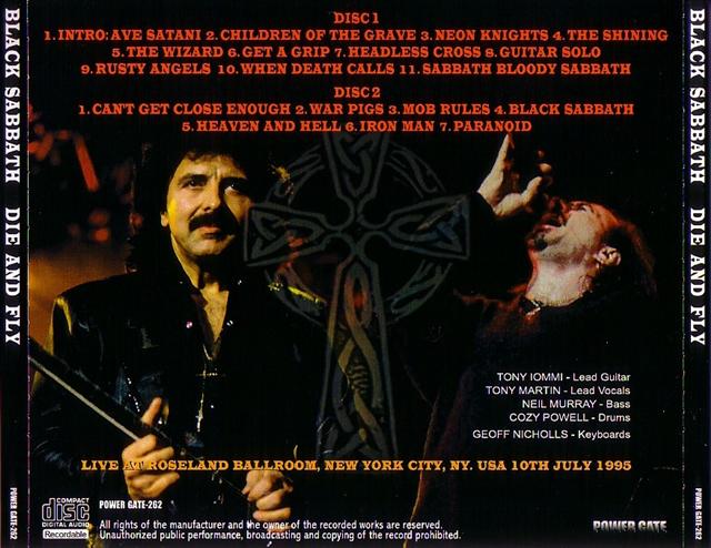 Black Sabbath / Die And Fly /2CDR – GiGinJapan