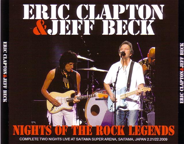 Eric Clapton & Jeff Beck / Night Of The Rock Legends / 5CDR 