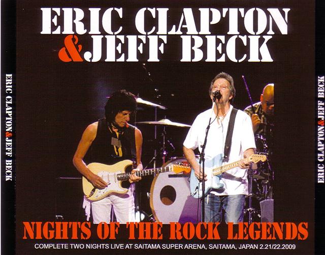 Eric Clapton & Jeff Beck / Night Of The Rock Legends / 5CDR