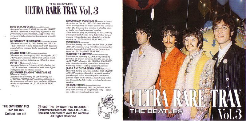 Beatles / Ultra Rare Trax Vol 3 /1CD – GiGinJapan