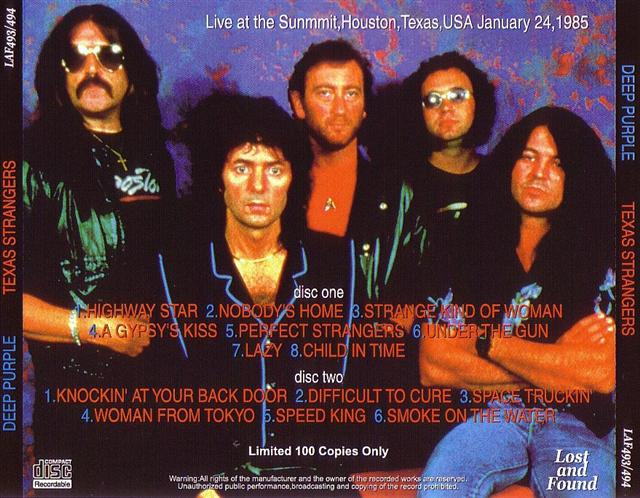 Deep Purple / Texas Strangers /2CDR – GiGinJapan