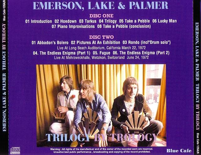 Emerson, Lake & Palmer / Trilogy By Trilogy / 2CDR – GiGinJapan