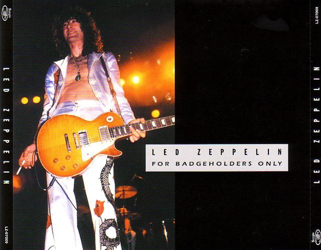 Led Zeppelin / For Badge Holders Only / 3CD – GiGinJapan