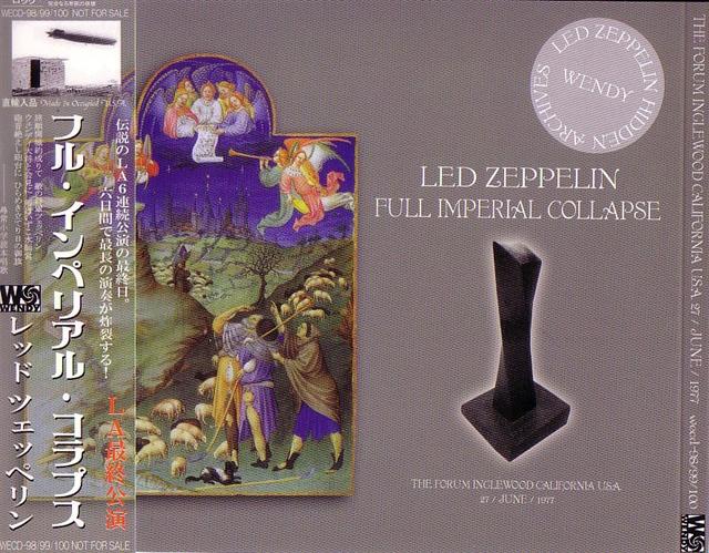Led Zeppelin / Full Imperial Collapse /3CD With OBI Strip – GiGinJapan