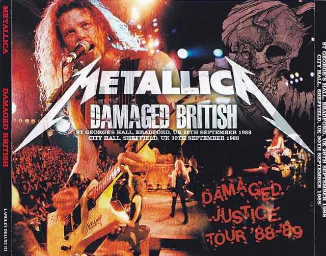 Metallica / Damaged British / 4CD – GiGinJapan