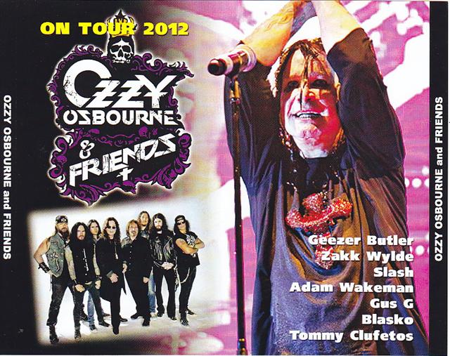 Ozzy Osbourne And Friends / On Tour 2012 / 2CDR+1DVDR – GiGinJapan