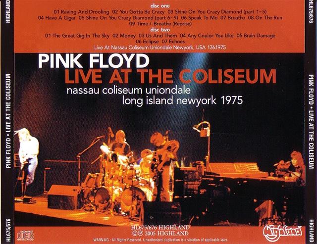 Pink Floyd / Live At The Coliseum / 2CD – GiGinJapan