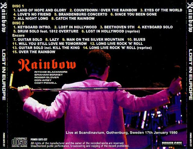 Rainbow / Lost In Europe / 2CD – GiGinJapan