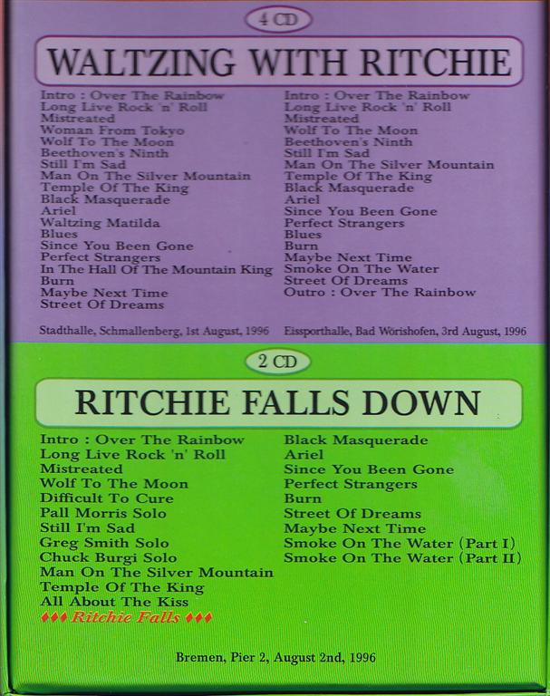 Rainbow / Ritchie Serenades Germany / 10 CD Box Set – GiGinJapan