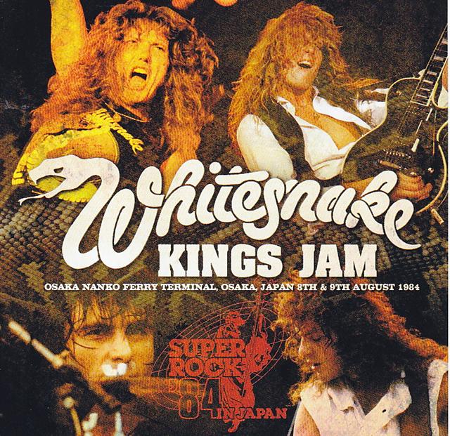 最高の Kings 2CD＋CDR！Whitesnake/ Jam/ '84 Osaka 洋楽 