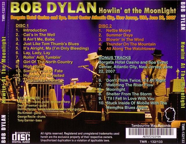 Bob Dylan / Howlin' At The Moonlight / 2CD – GiGinJapan