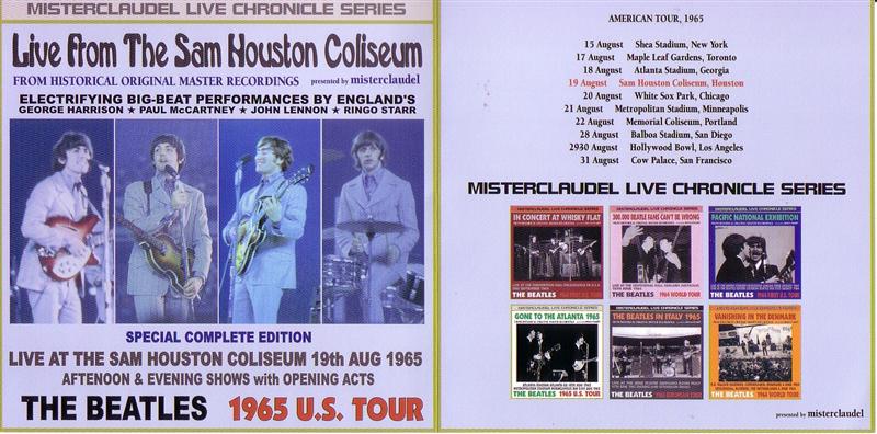 Beatles / Live From The Sam Houston Coliseum / 2CD – GiGinJapan