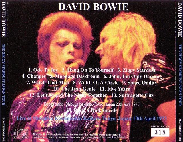 David Bowie / The Ziggy Stardust Japan Tour /1CD – GiGinJapan