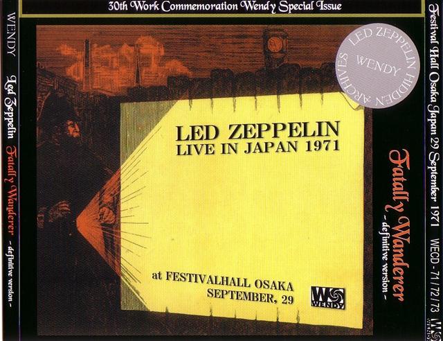 Led Zeppelin / Fatally Wanderer Definitive Version /3CD With OBI