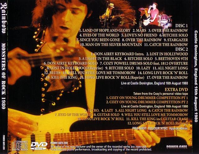 Rainbow / Monsters Of Rock 1980 / 2CD+1DVD – GiGinJapan