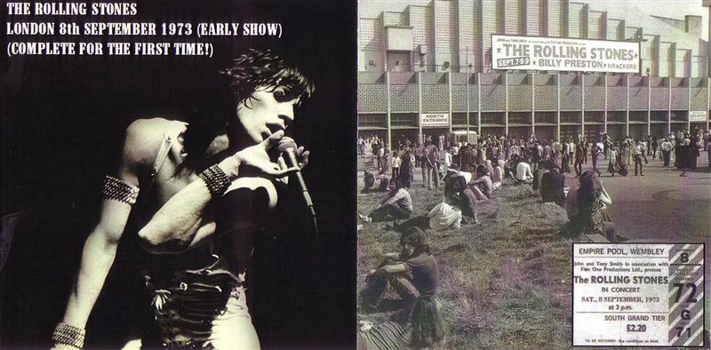 Rolling Stones / London 8th September 1973 (Early Show) /1CD