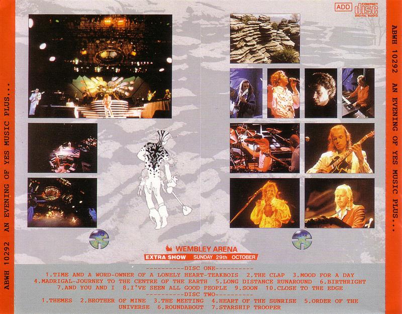 YES / An Evening Of YES Music Plus Anderson, Bruford, Wakeman