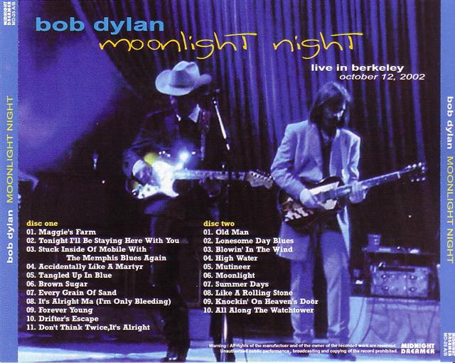 Bob Dylan / Moonlight Night / 2CDR – GiGinJapan