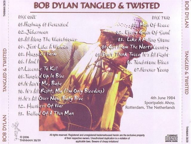 Bob Dylan / Tangled And Twisted /2CD – GiGinJapan