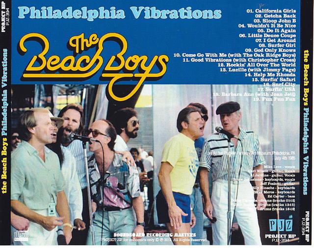 Beach Boys / Philadelphia Vibrations / 1CDR – GiGinJapan