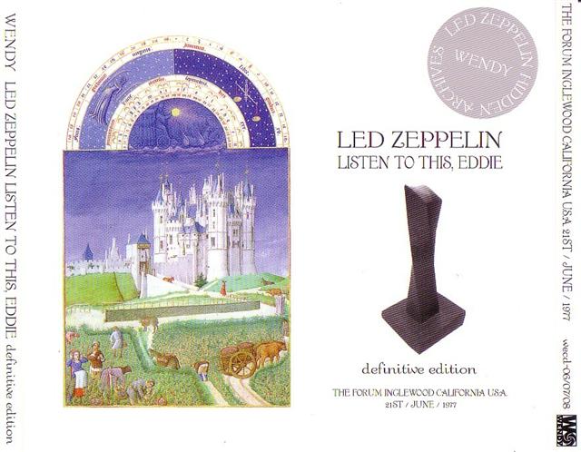 Led Zeppelin / Listen To This, Eddie / 3CD OBI Strip – GiGinJapan
